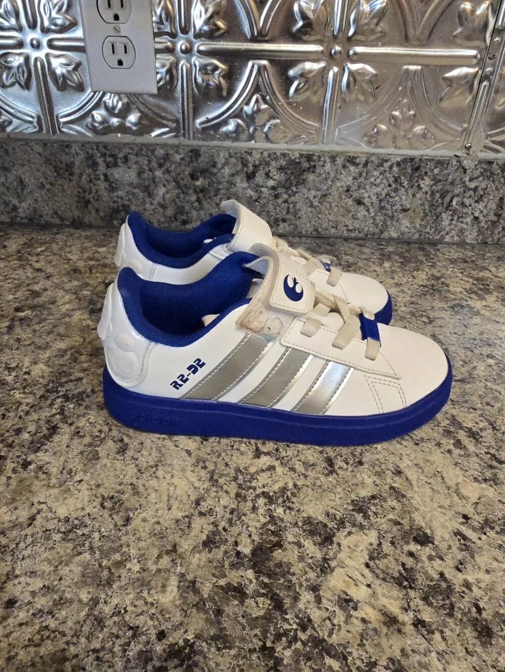 Adidas Star Wars Grand Court 2.0 C Boys/Girls Unisex 'R2-D2'  Sneakers Sz 13c